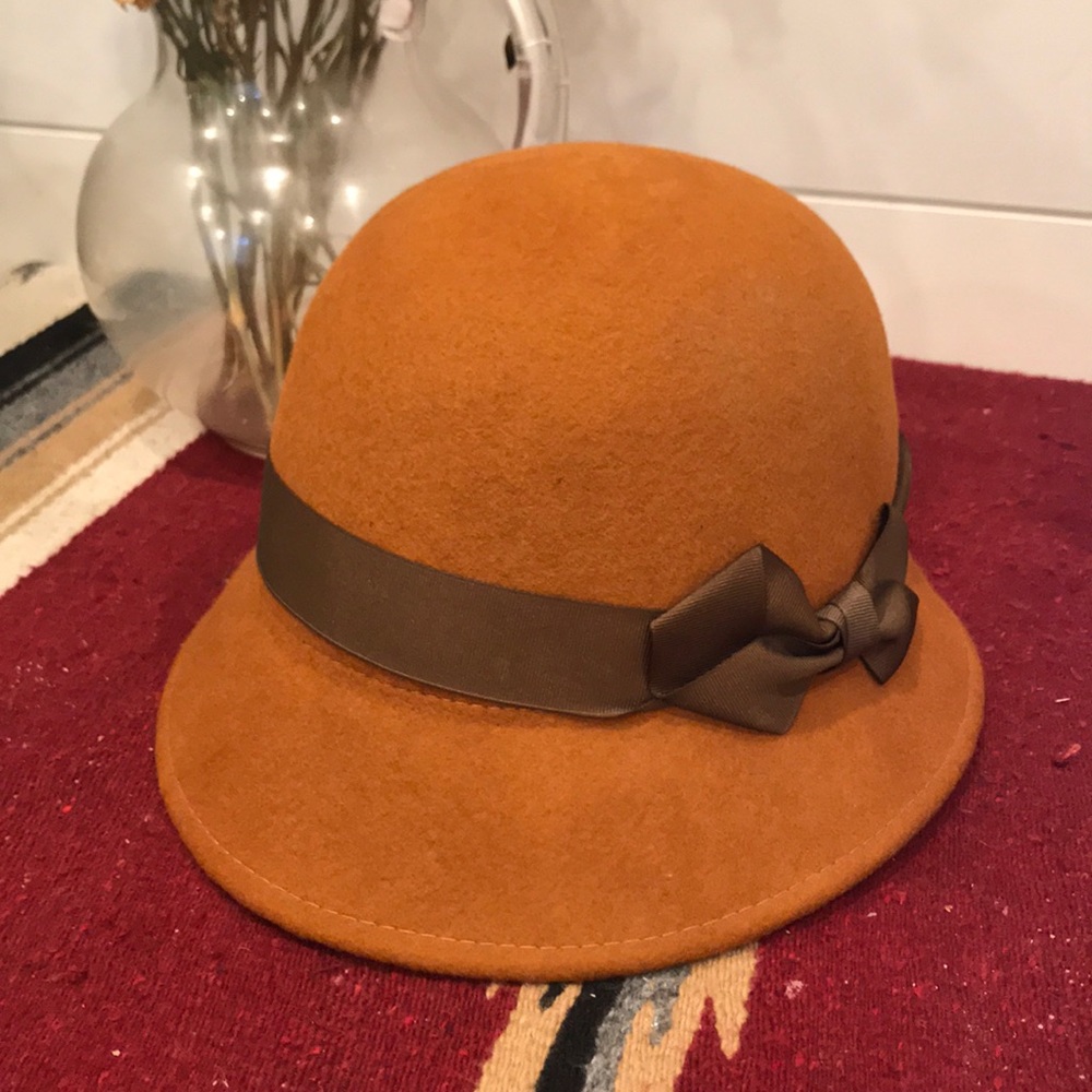 1920s inspired Round Short-Brimmed Hat